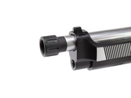Adapter na tlmič pre pištole z +11 na -14mm závit (SL00116E) - zlatá krytka [SLONG Airsoft]