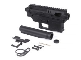 Kompletné nylonové telo M4 s tubusom pažby - čierne [SLONG Airsoft]