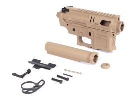 Kompletné nylonové telo M4 s tubusom pažby - TAN [SLONG Airsoft]