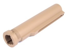 Nylonový tubus výsuvnej pažby pre zbrane M4 - TAN [SLONG Airsoft]