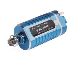 Bezkomutátorový motor SX-1 39k RPM s reguláciou otáčok - krátka osička [SOLINK]