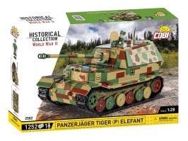 Stavebnica WW II Panzerjager Tiger (P) Elefant (1:28) [Cobi]