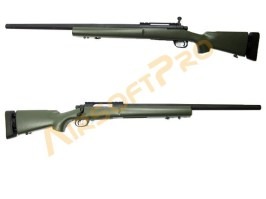 Airsoft sniper M24 - olivová (OD), (SW-04G) + UPGRADE 150m/s zdarma [Snow Wolf]