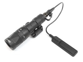 Taktické svietidlo M300V LED s RIS montážou na zbraň - čierna [Target One]
