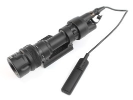 Taktické svietidlo M952V LED s RIS montážou na zbraň - čierna [Target One]