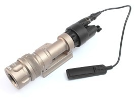 Taktické svietidlo M952V LED s RIS montážou na zbraň - DE (piesková) [Target One]