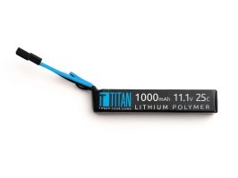 Akumulátor Li-Po 11,1 V 1000mAh 25C - Mini AK Stick s Tamiya konektorom [TITAN]