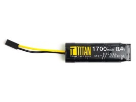 Akumulátor NiMH 8,4V 1700mAh - Block s Tamiya konektorom [TITAN]