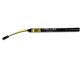 Akumulátor NiMH 8,4V 1700mAh - Mini AK stick s Tamiya konektorom [TITAN]