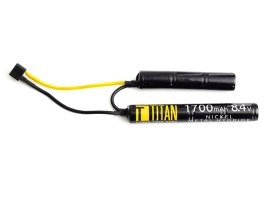 Akumulátor NiMH 8,4V 1700mAh - Mini CQB s Dean konektorom [TITAN]