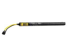 Akumulátor NiMH 9,6V 1700mAh - Mini AK stick s Dean konektorom [TITAN]