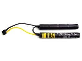 Akumulátor NiMH 9,6V 1700mAh - Mini CQB s Dean konektorom [TITAN]