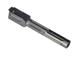 CNC fixná vonkajšia hlaveň pre Umarex/VFC G 17 Gen.5, +11mm závit - čierna [TTI AIRSOFT]