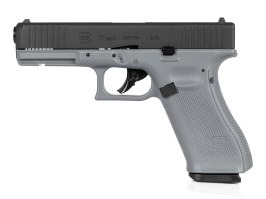 Airsoftová pištoľ Glock 17 Gen.5, kovový záver, CO2, blowback - Tungsten Gray [UMAREX]