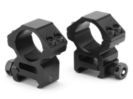 25,4 mm montážne krúžky pre RIS lišty - stredne [Vector Optics]