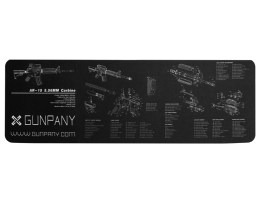 Servisná / pracovná podložka Gunpany AR15 (91 x 30 cm) [Vector Optics]