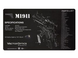 Servisná / pracovná podložka M1911  (50 x 31 cm) [Vector Optics]