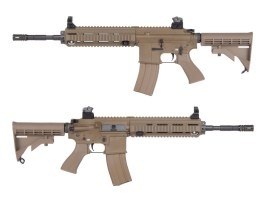 Airsoftová zbraň 416 GBB V2 - celokov, BlowBack, TAN [WE]