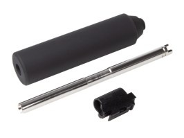 Kovový tlmič s predĺženou hlavnou 6,03x130mm a komorou pre WE P99 God of War [WE]