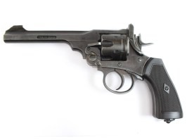 Airsoftové revolver 792W Webley Mk.VI .455 CO2 - čierny s patinou [WG]