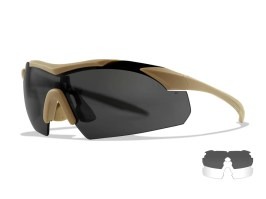 Ochranné okuliare VAPOR 2.5 TAN - číre, tmavé [WileyX]