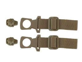 Popruh na helmu Team Wendy Exfil RAS na okuliare WileyX LYNX - TAN [WileyX]