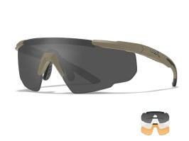 Ochranné okuliare SABER Advanced TAN - číre, tmavé, bronzové [WileyX]