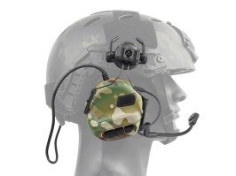 Taktický headset pre helmu s mikrofónom HD-10 Gen.5 - Multicam [WoSport]