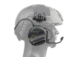 Taktický headset pre helmu s mikrofónom HD-10 Gen.5 - Multicam Black [WoSport]
