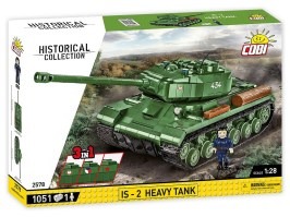 Stavebnica WW II IS-2, 3v1 (1:28) [Cobi]