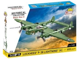 Stavebnica WW II Lockheed P-38H Lightning (1:32) [Cobi]