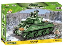 Stavebnica WW II Sherman M4A3E2 Jumbo [Cobi]