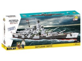 Stavebnica WW II Tirpitz (1:300), Executive Edition [Cobi]