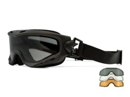 Taktické okuliare SPEAR Dual Lens - číre, tmavé, bronzové [WileyX]